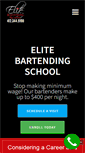 Mobile Screenshot of elitebartend.com